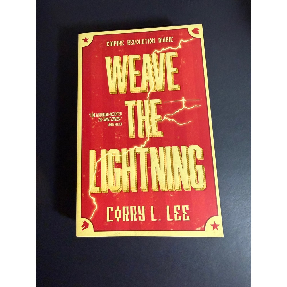 Weave the Lightning Corry L Lee Solaris Fantasy Novel First Edition Paperback
